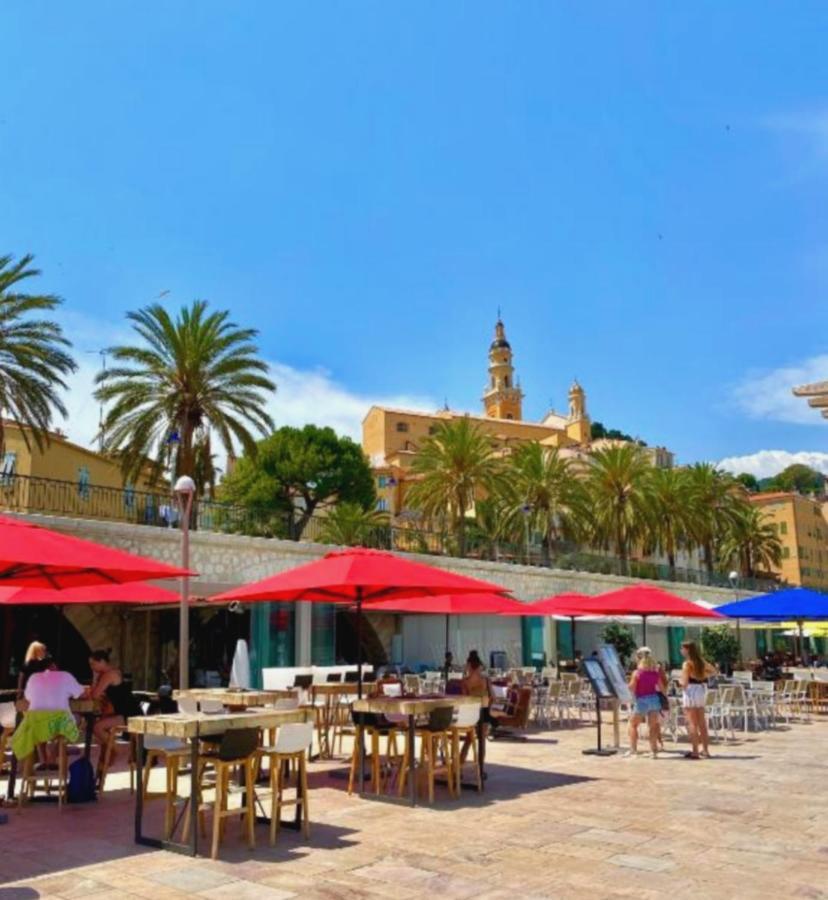 Menton, Centre Historique, Vue Mer Eksteriør billede