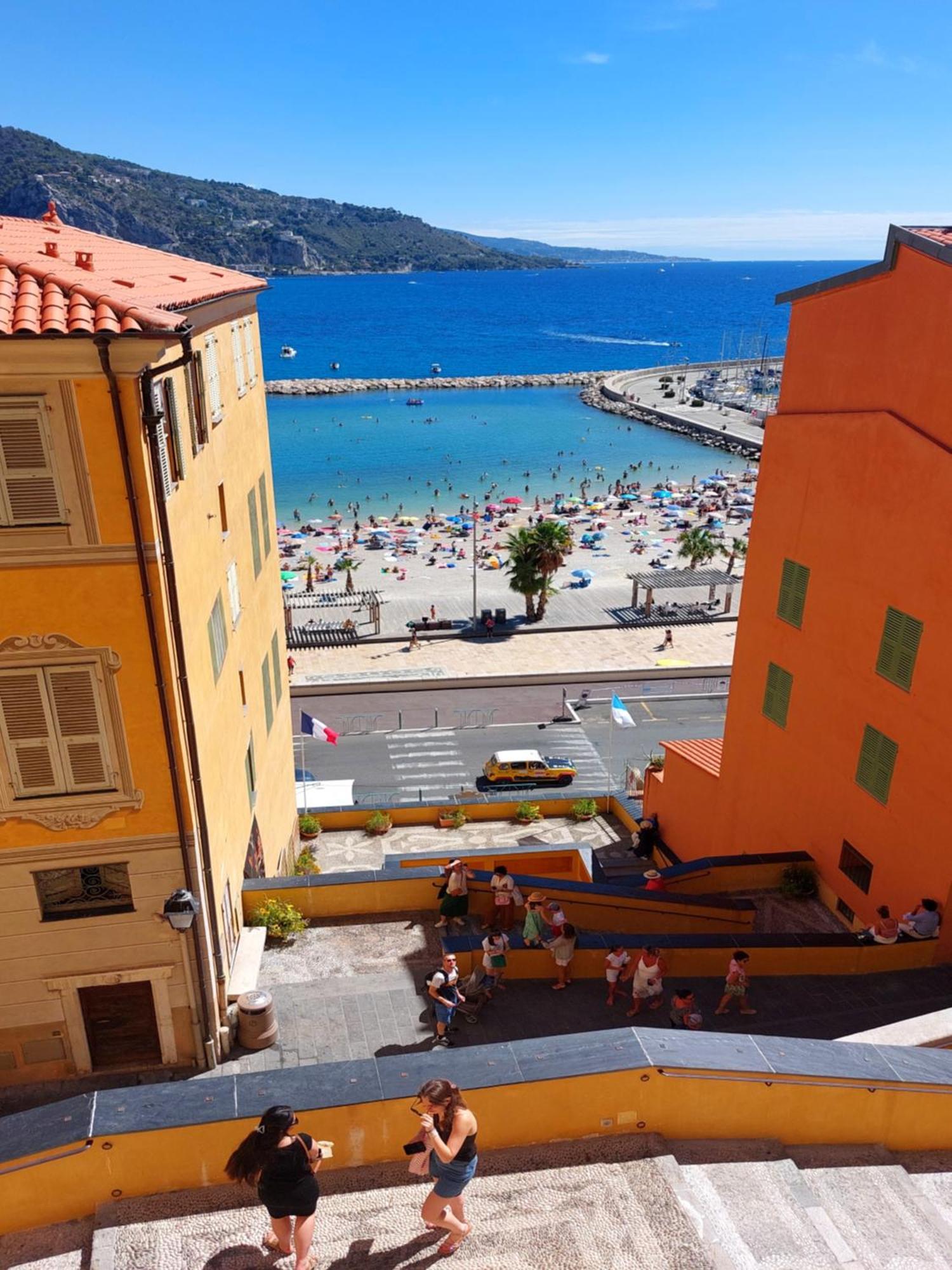 Menton, Centre Historique, Vue Mer Eksteriør billede